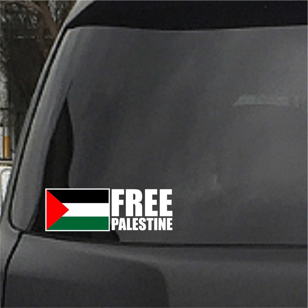 Sticker Free Palestine Free Gaza Cutting Sticker Car Glass Free