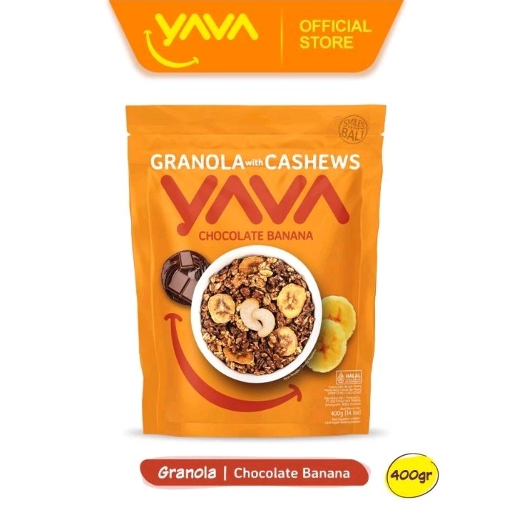 Yava Granola Coconut Banana Gr Shopee Singapore