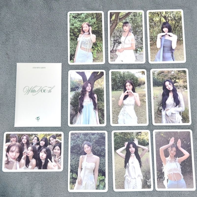 SHARING Ver Forever Glowing Blast TWICE Photocard Benefit Nemo