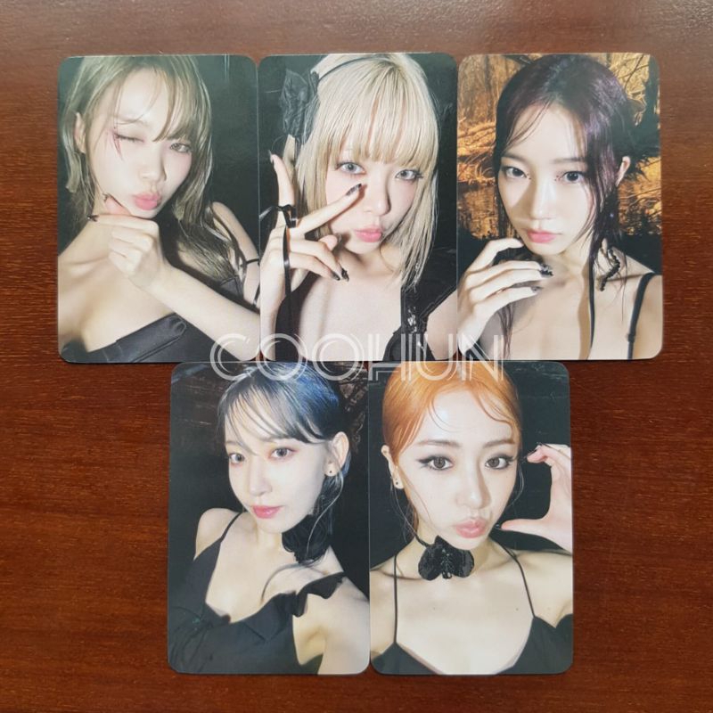 Le Sserafim Easy Official Photocard Yes24 POB Chaewon Eunchae Kazuha