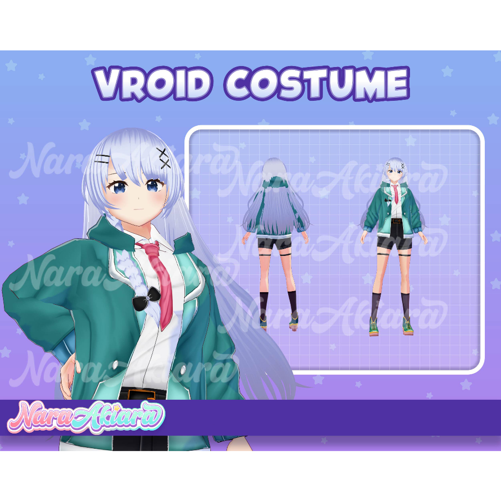 Upgrade Your VTuber Appearance With Premium Vroid Costumes Quality