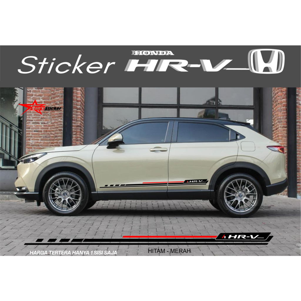 Sticker Honda Hrv Accessories Honda Hrv Shopee Singapore