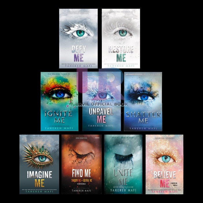 ENGLISH Bestseller Book TAHEREH MAFI UNRAVEL ME SHATTER ME IGNITE