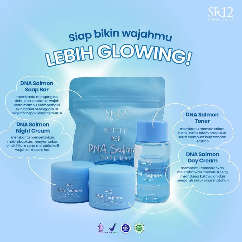 Dna Salmon SR12 Brightens And Improves Facial Skinbarrier Shopee