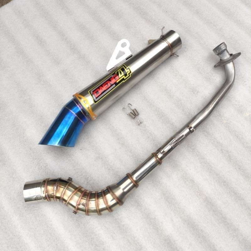 B Daeng Sai4 Jut Open Spec Pipe Canister 51mm Open Specs Exhaust Pipe