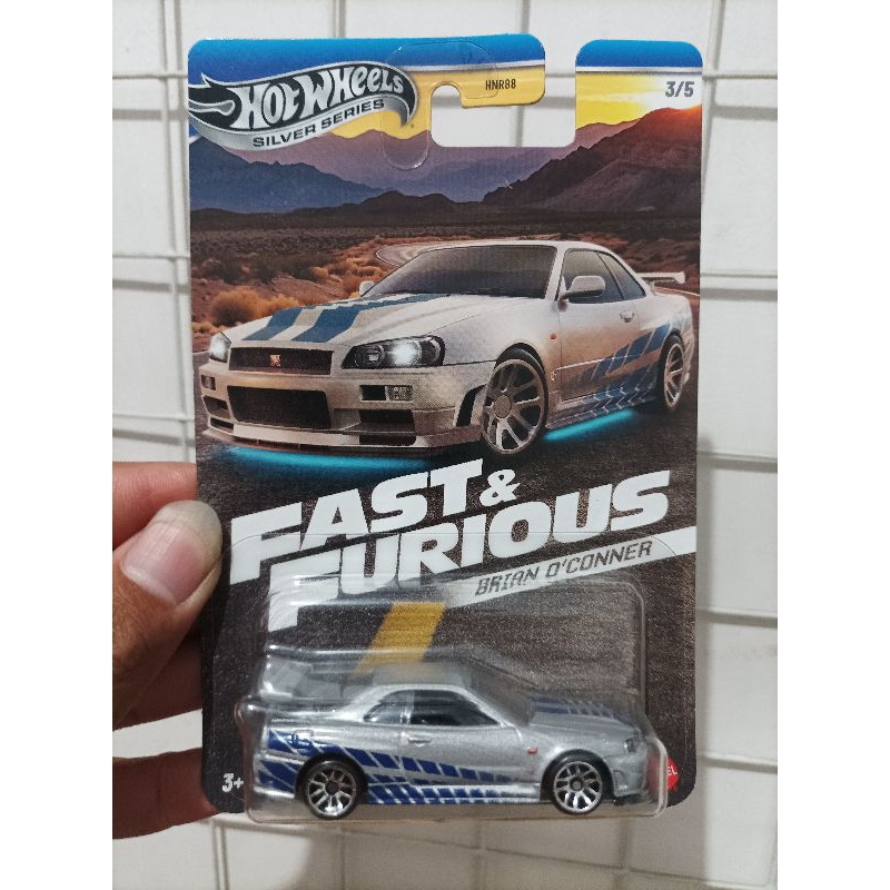 Hot Wheels Fast Furious Brian O Conner NISSAN SKYLINE R Shopee