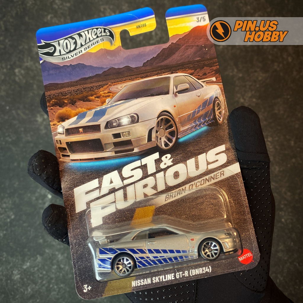 Hot Wheels Nissan Skyline GT R BNR GTR GT R R Fast And Furious