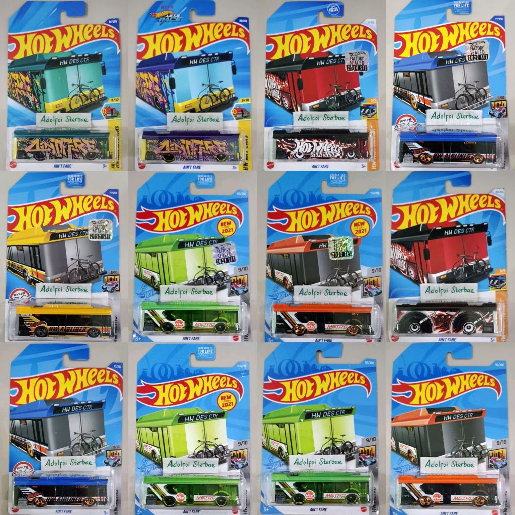 Hotwheels Hot Wheels Ain T Aint Fare Hw Metro Rapid Routes Bus Ryu S