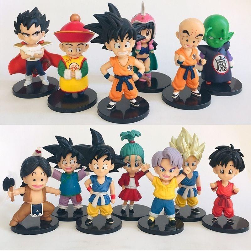 Dragon Ball Son Goku Goku Gohan Vegeta Iv Raditz Trunks Krillin Q