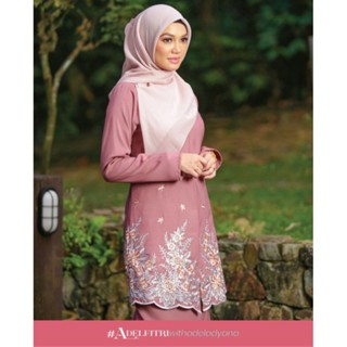 Kurung Sulam Sierra By Adel Adyana Baju Raya Kebaya Plain