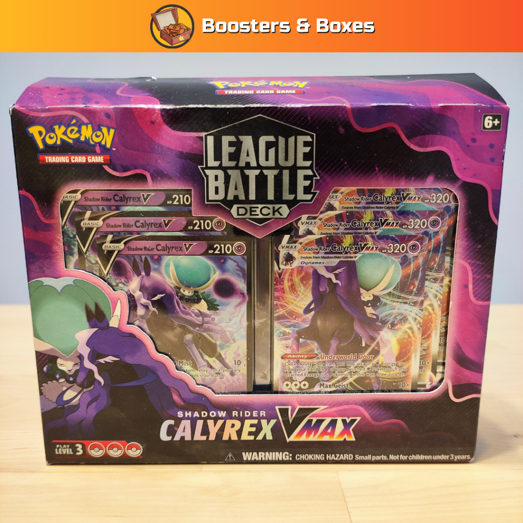 Pokémon TCG Shadow Rider Calyrex VMAX League Battle Deck Shopee