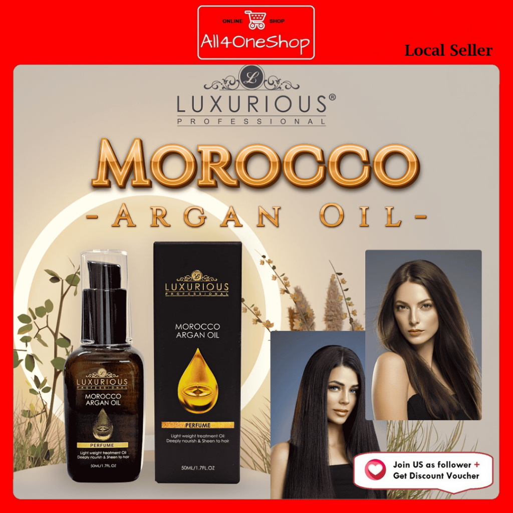 LUXURIOUS PROFESSIONAL MOROCCO PERFUME ARGAN OIL HAIR SERUM SERUM