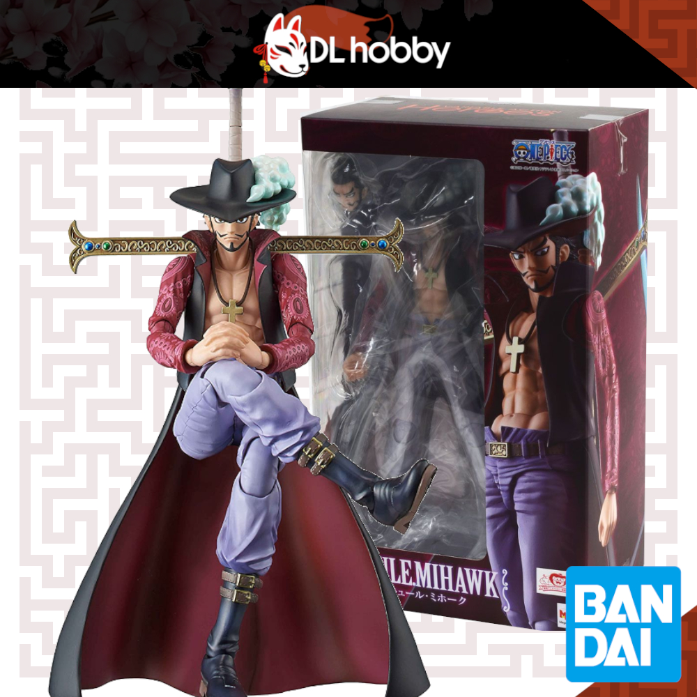 Megahouse One Piece Dracula Mihawk Official Bandai Action Figure