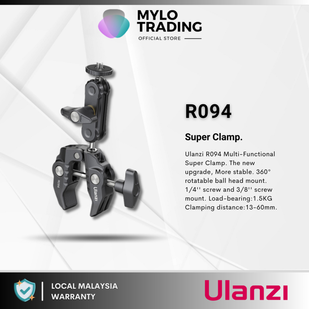 Ulanzi R Multi Functional Super Clamp Ulanzi R Metal Super Clamp