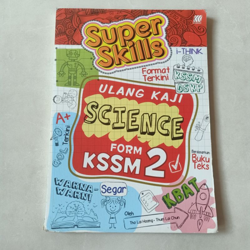 Second Hand Sasbadi Super Skills Ulang Kaji Science Form Kssm