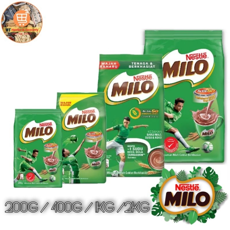 Nestle Milo Activ Go Chocolate Malt Powder Exp G G