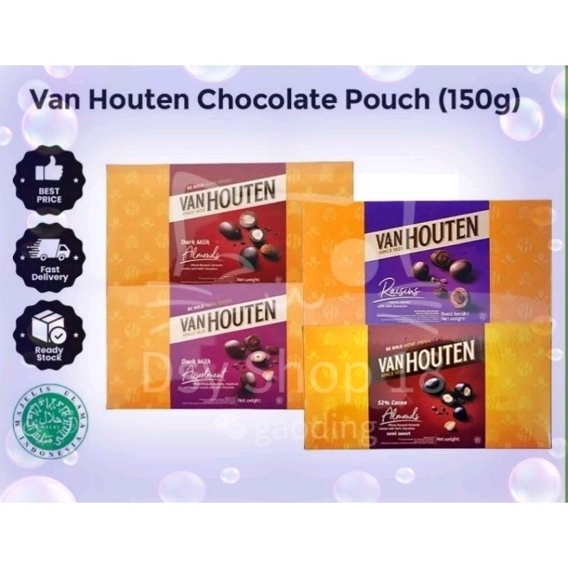 Van Houten Dark Milk Chocolate Dragees Assorted Flavors G Shopee