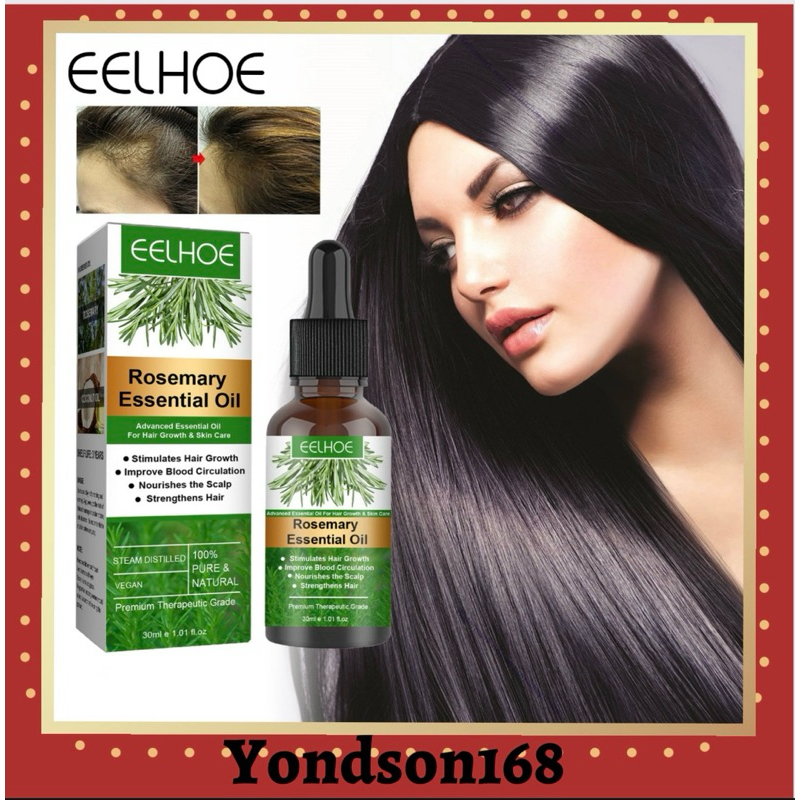 Eelhoe Rosemary Hair Growth Essential Oil Anti Hair Loss Fast Regrowth