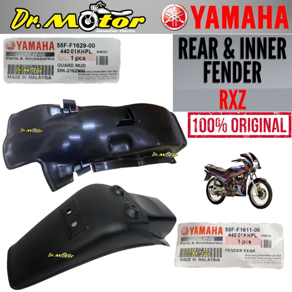 RXZ Rear Inner Fender Mudguard Belakang Magat Mudgat Ekor Mud Guard 55F