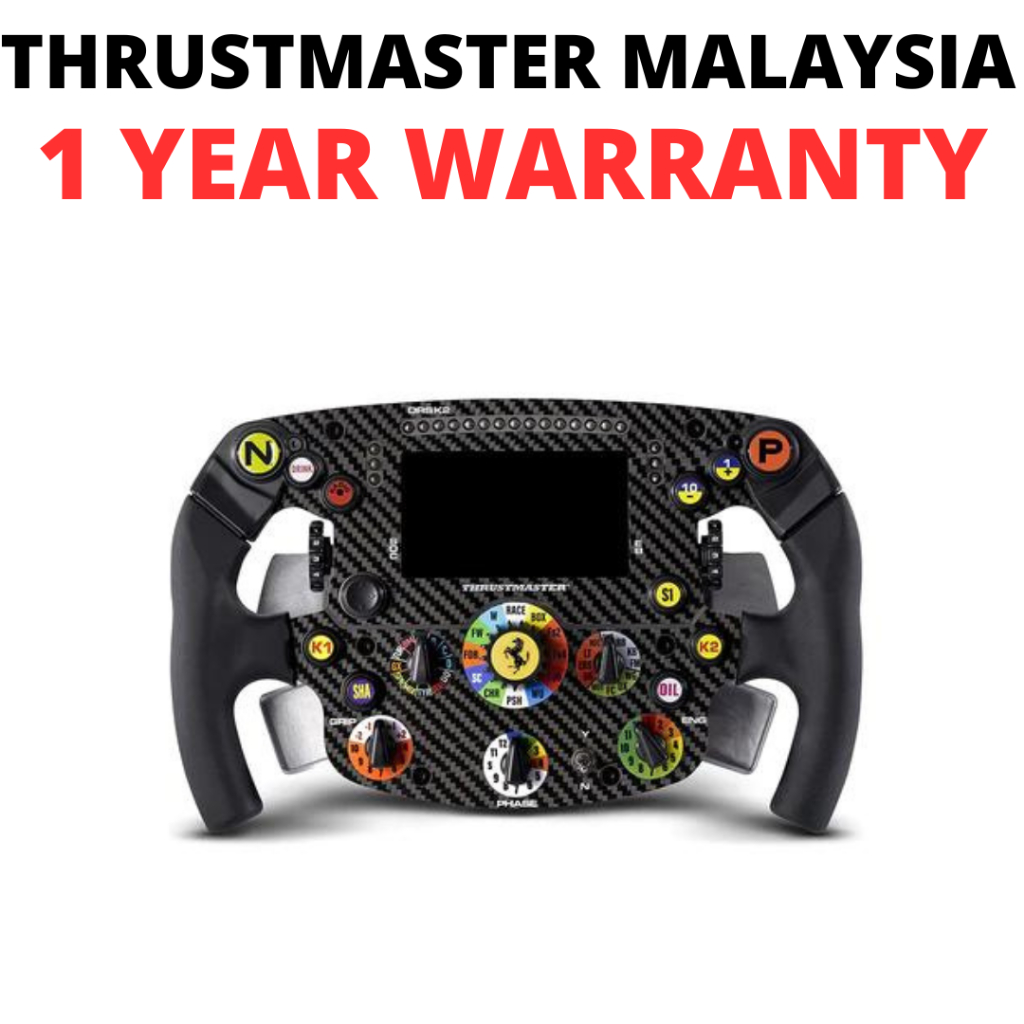 Thrustmaster Formula Wheel Add On Ferrari Sf Edition Shopee Singapore