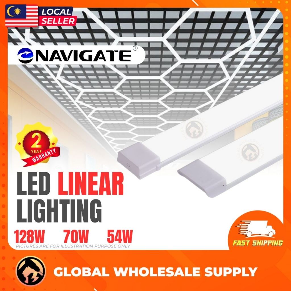 Navigate Led Linear Light Batten Light Ceiling Surface Mounted Led Tube