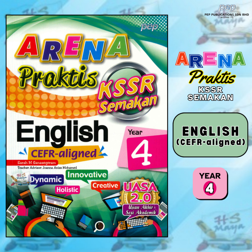 Exercise Book UASA ENGLISH Practical ARENA CEFR ALIGNED YEAR 4kssr