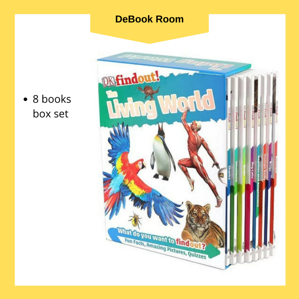 DK Findout The Living World 8 Books Box Set Shopee Singapore