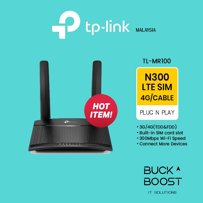 Tp Link Tl Mr Wireless N G Lte Mobile Direct Sim Modem Router