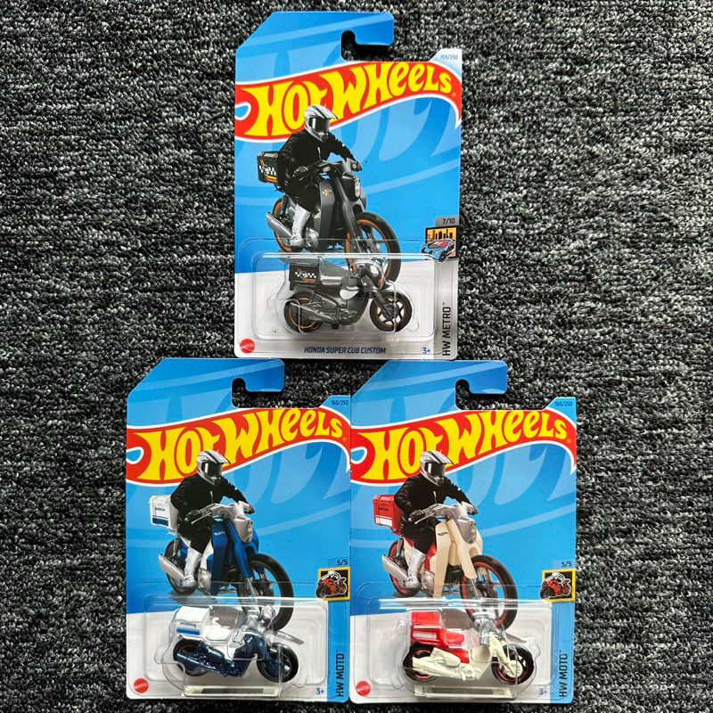 HOT WHEELS Honda Super Cub Custom Shopee Singapore