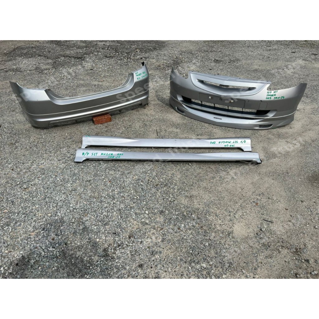 Used Bodykit Mugen Front Rear Bumper Depan Belakang Side Skirt Grill