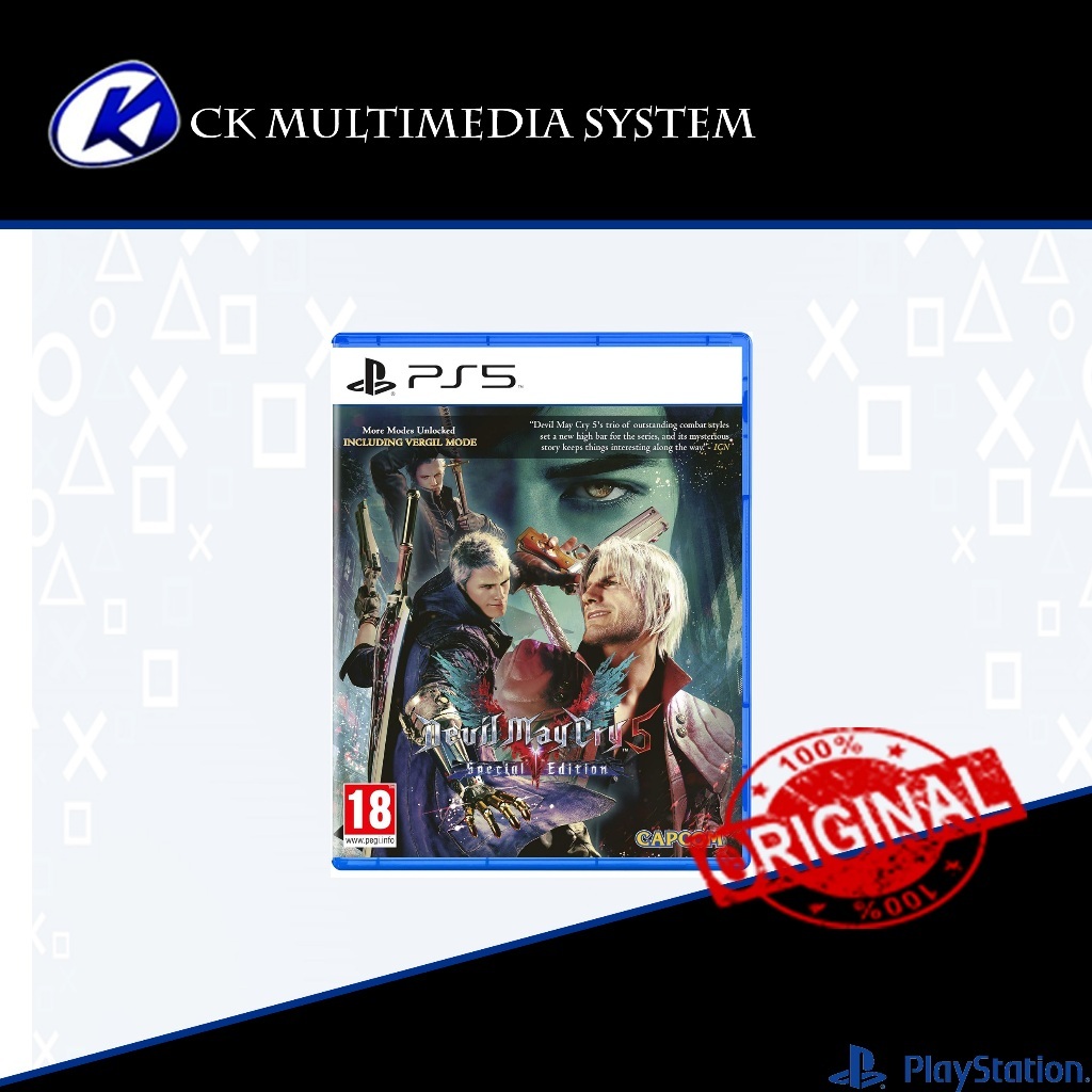 Ps Devil May Cry Special Edition R Eng Version Shopee Singapore