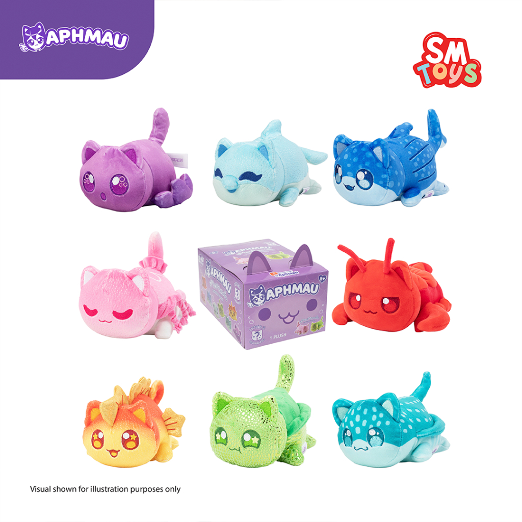 Aphmau Collectible MeeMeow Mystery Plush Under The Sea 6 Shopee