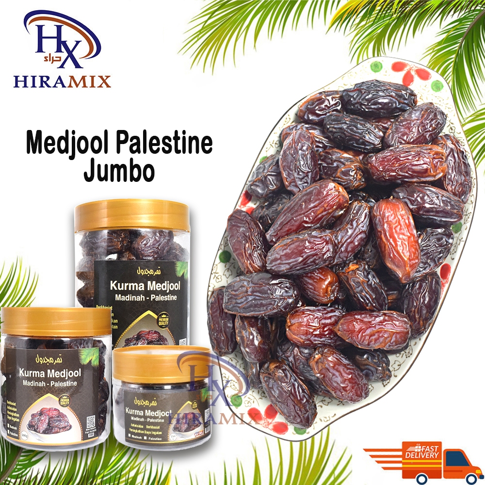 Kurma Medjool Palestine Jumbo Medjoul Palestine Dates Majdul Madinah