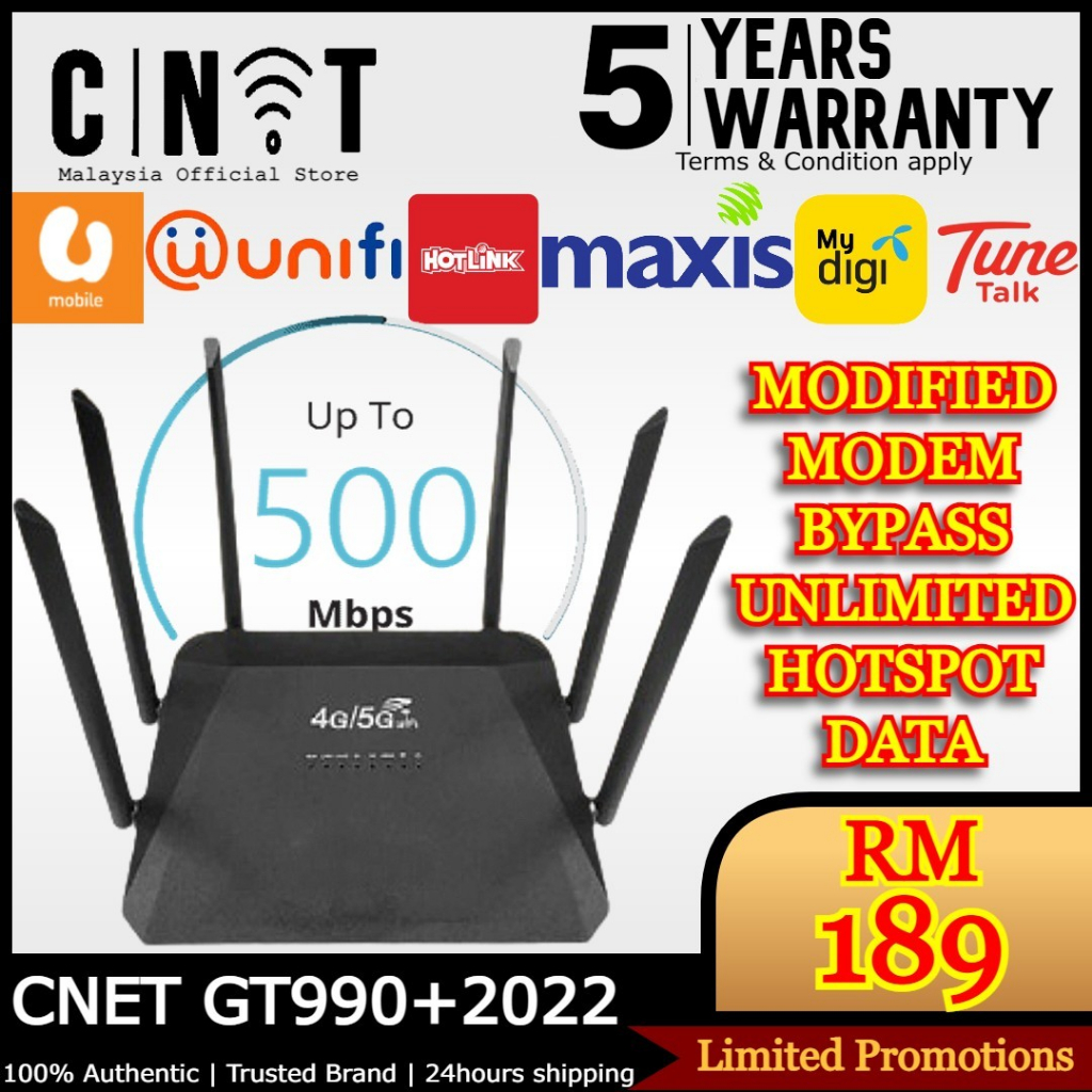 Gt Modified Unlimited Hotspot G G Lte Modem Router Sold Thousand