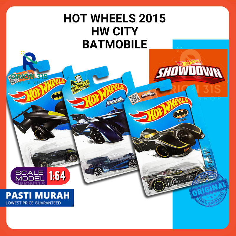 Hot Wheels Hw City Series Batman Batmobile The Brave And The