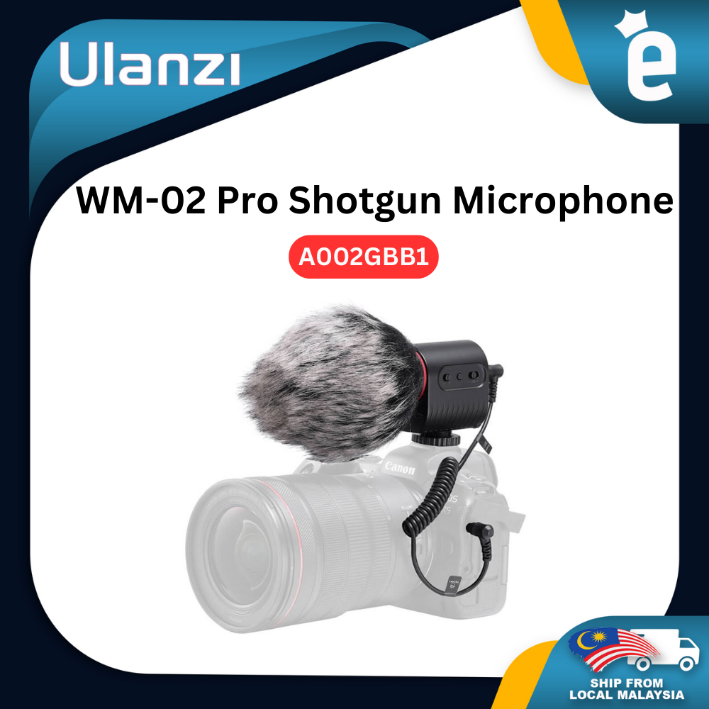 Ulanzi Wm Pro Compact Usb Camera Mount Shotgun Microphone A Gbb