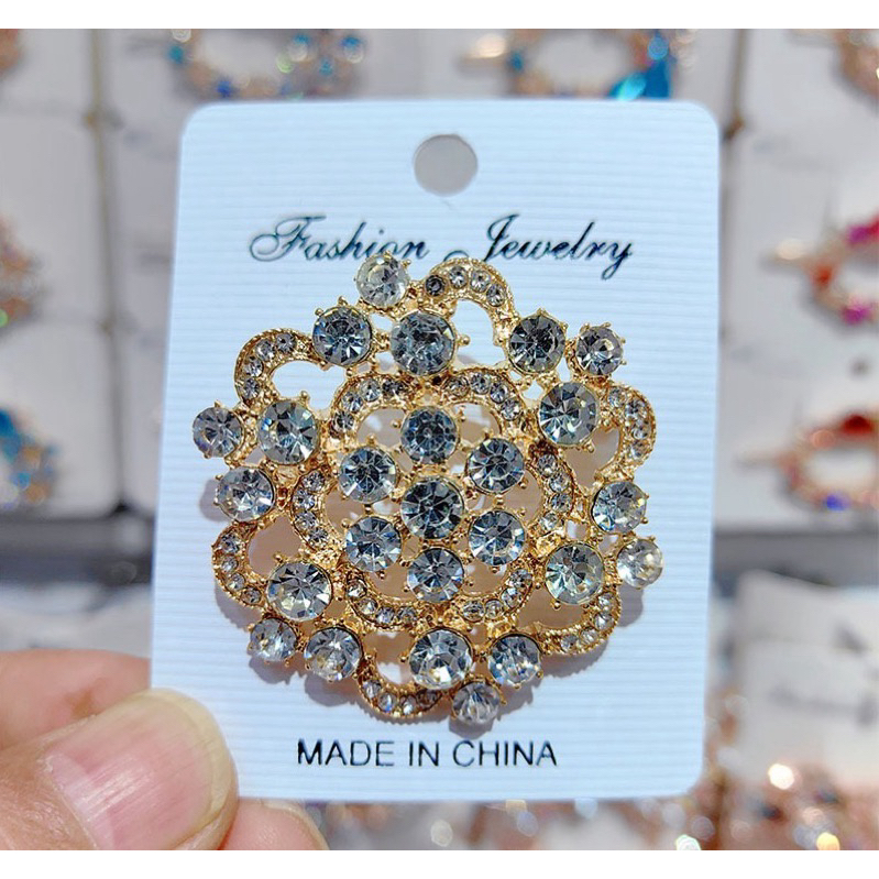 Kerongsang Bahu Pin Besar Pin Tudung Premium Brooch Ce Kerongsang