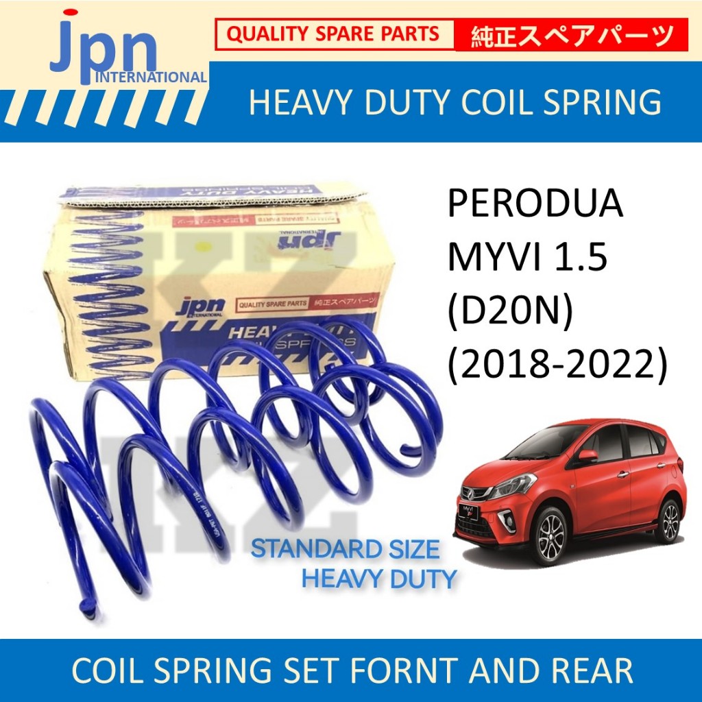 Jpn Premium Heavy Duty Coil Spring Front Or Rear Standard Size