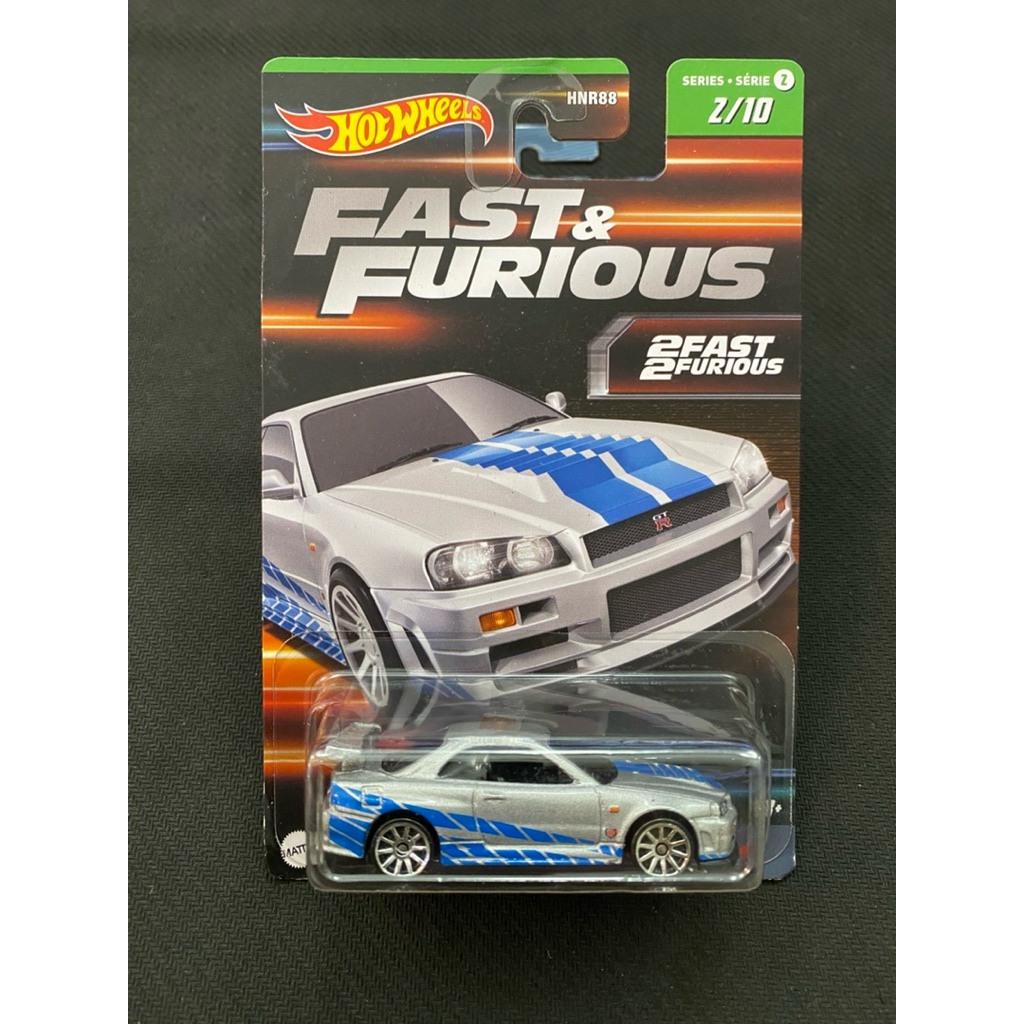 Hot Wheels Skyline R34 Fast Furious Series Shopee Singapore