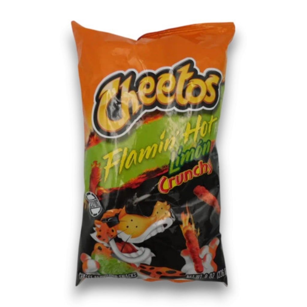 Cheetos Flamin Hot Lemon Crunchy Oz Shopee Singapore