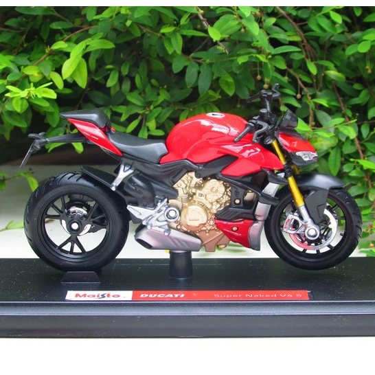 Maisto Ducati Streetfighter Super Naked V S V S Red Sports