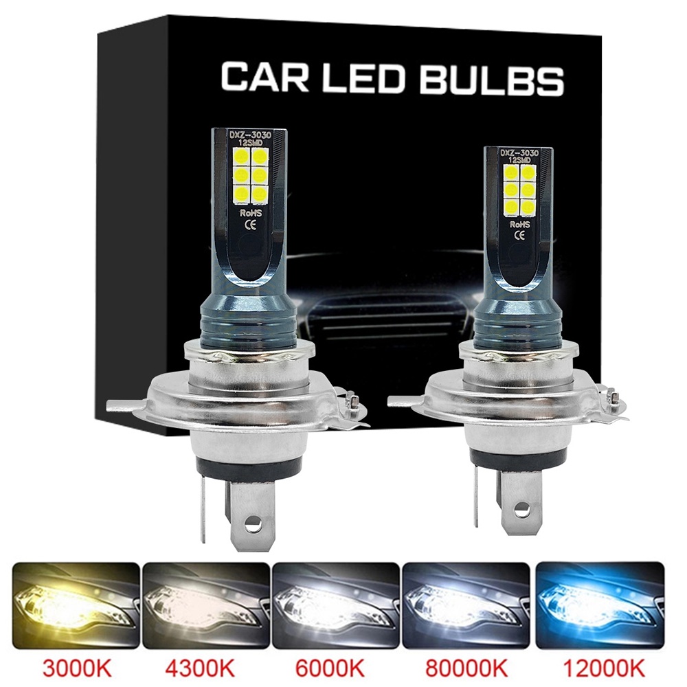 Pcs H H Led Headlight H H H H H H Car Fog Light Bulbs