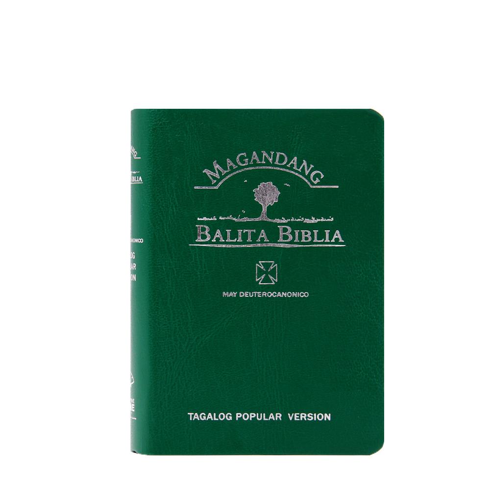 Bible House Magandang Balita Biblia Catholic Edition Green Flex