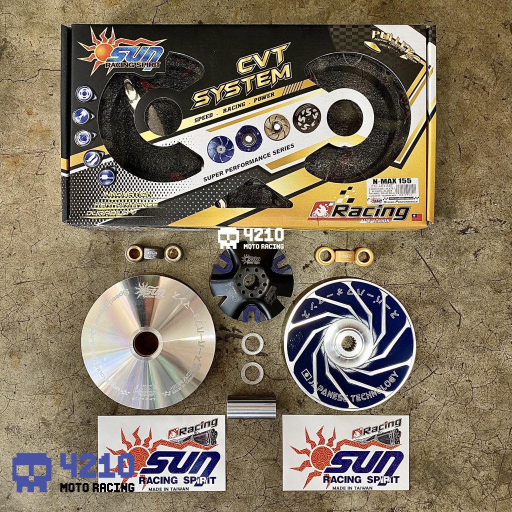 Sun Racing Pulley Set For Yamaha Nmax Aerox W Combi Flyball Shopee