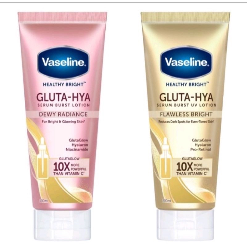 Vaseline Healthy Bright Gluta Hyaluron Niacinamide Serum UV Lotion