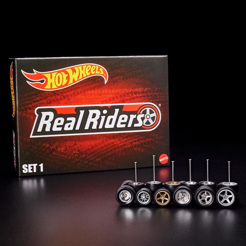 Hobby Store Hot Wheels RLC Exclusive Real Riders Wheels Pack Set 1