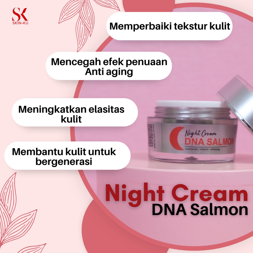 Night CREAM DNA SALMON BPOM Shopee Singapore