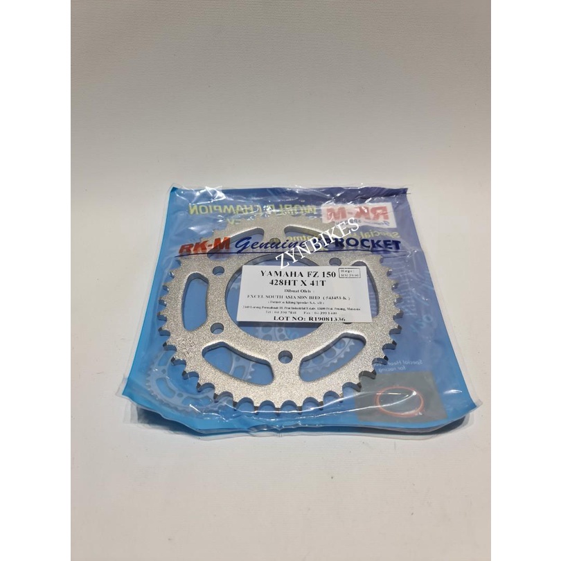 Rk Front Rear Sprocket Yamaha Sniper Y Zr Mxking Fz