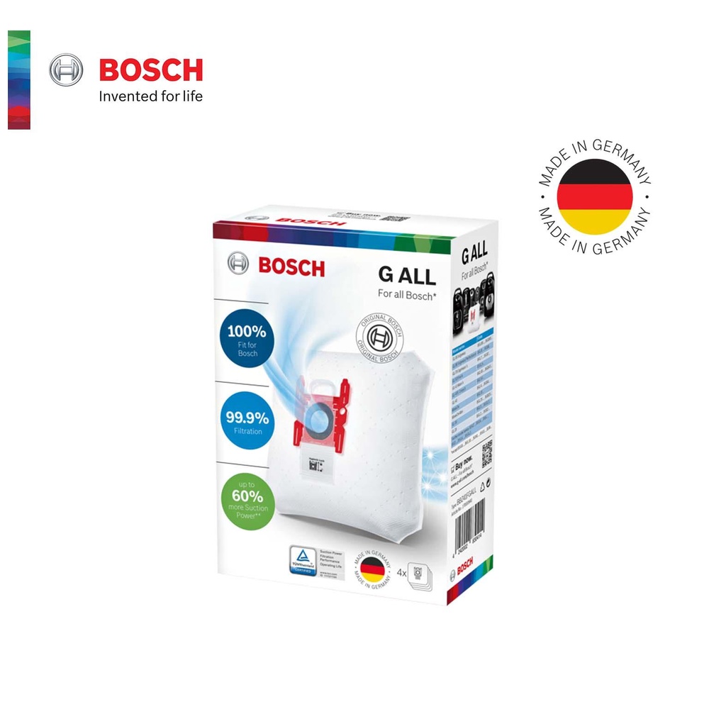 Bosch Clean Care Range Vacuum Cleaner Filter Bags Bbz Fgall