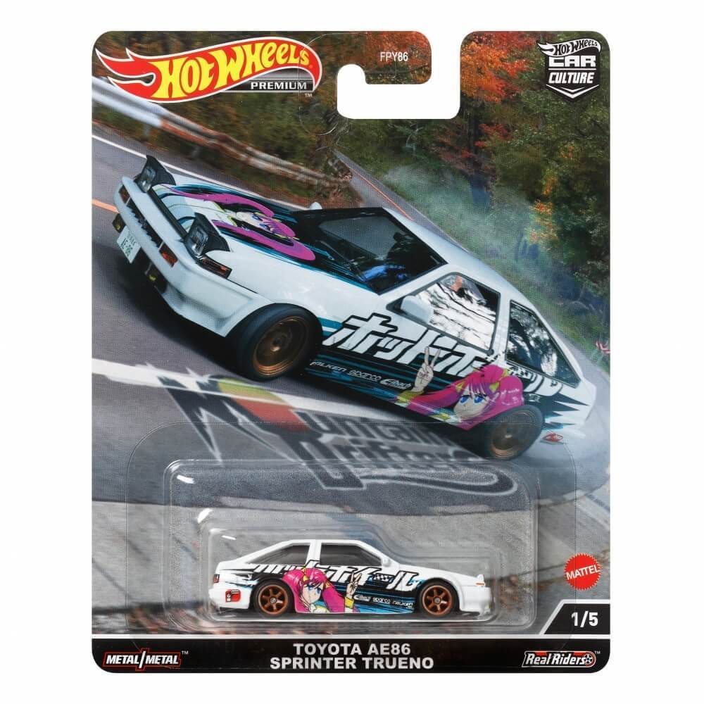 Hot Wheels Car Culture Mountain Drifters Toyota Ae Sprinter Trueno